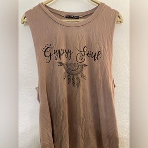 Three Bird Nest muscle tank